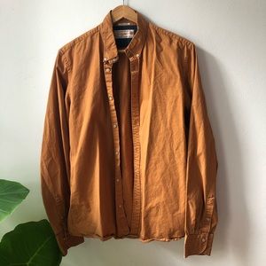 Scotch & Soda Dark Orange Shirt